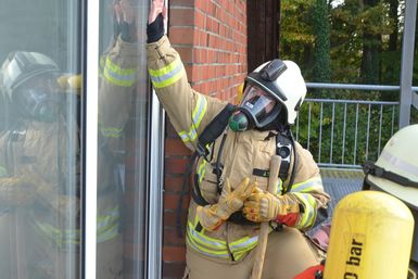 Ständiges Training, damit es im Einsatz sitzt